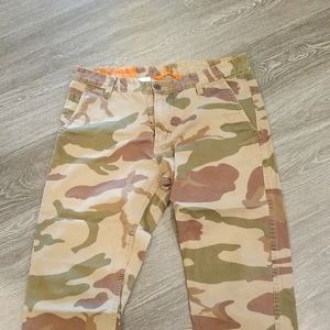 Mens Dockers Camo Alph(o) Khaki Pants